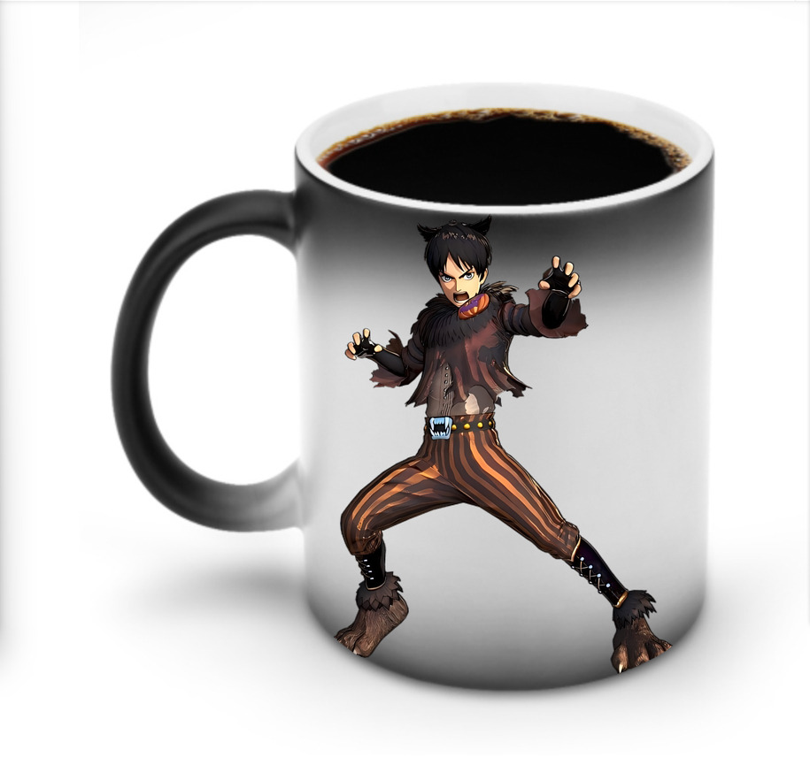 （画像用） 進撃の巨人 エレン･イェーガー Attack on Titan Eren Jäger 温度変色マグカップ