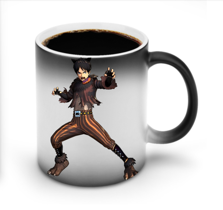 （画像用） 進撃の巨人 エレン･イェーガー Attack on Titan Eren Jäger 温度変色マグカップ