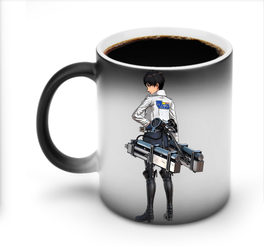 （画像用） 進撃の巨人 エレン･イェーガー Attack on Titan Eren Jäger 温度変色マグカップ