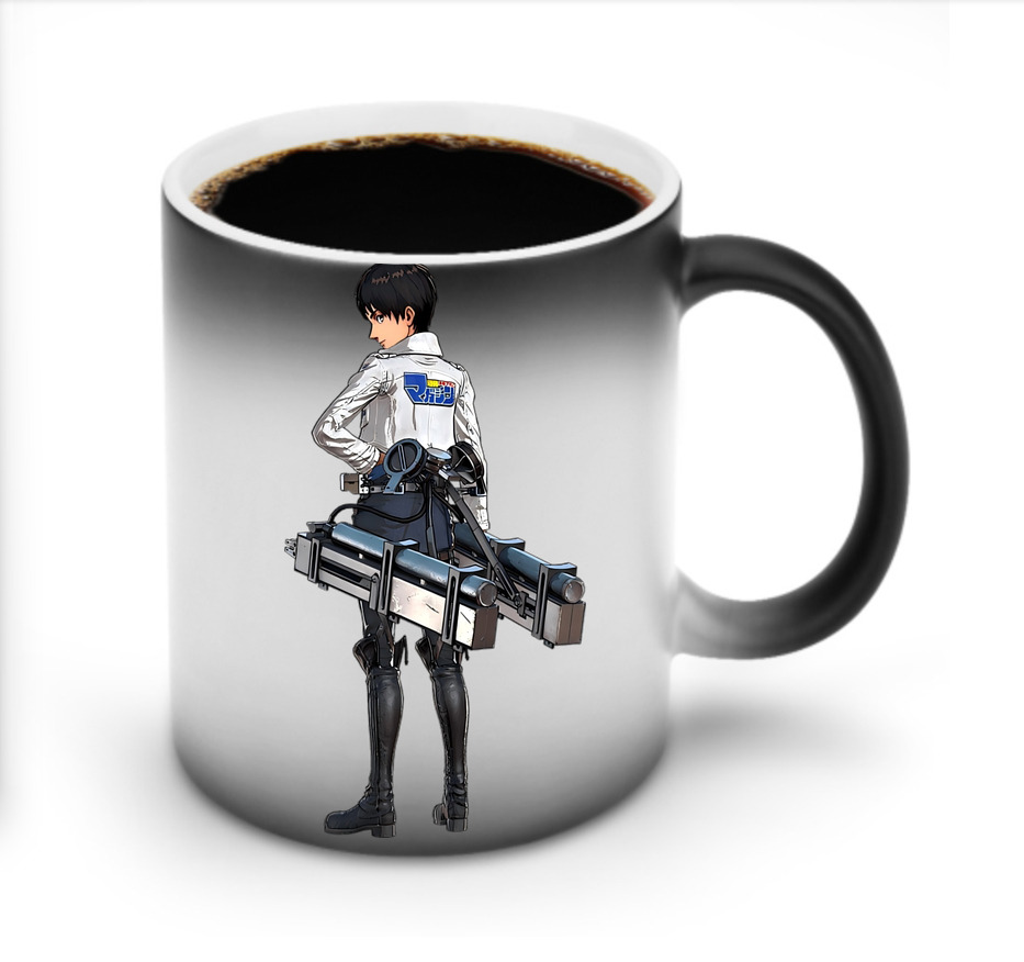 （画像用） 進撃の巨人 エレン･イェーガー Attack on Titan Eren Jäger 温度変色マグカップ