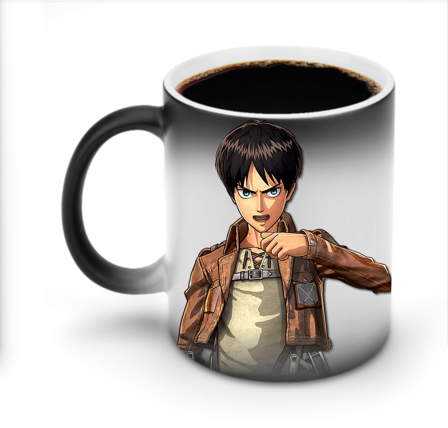（画像用） 進撃の巨人 エレン･イェーガー Attack on Titan Eren Jäger 温度変色マグカップ