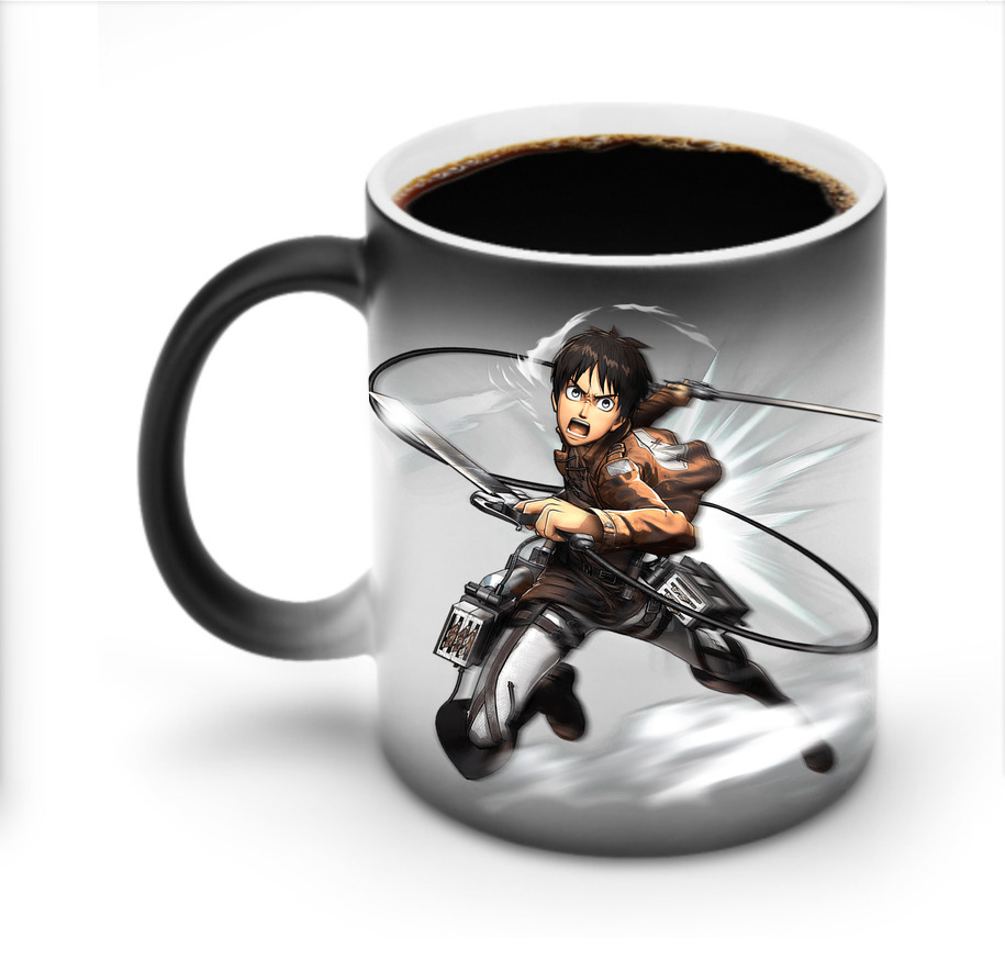 （画像用） 進撃の巨人 エレン･イェーガー Attack on Titan Eren Jäger 温度変色マグカップ