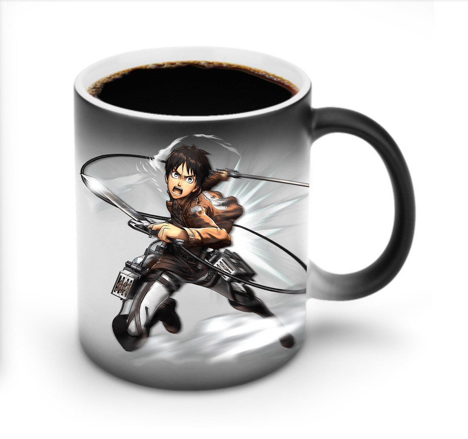 （画像用） 進撃の巨人 エレン･イェーガー Attack on Titan Eren Jäger 温度変色マグカップ