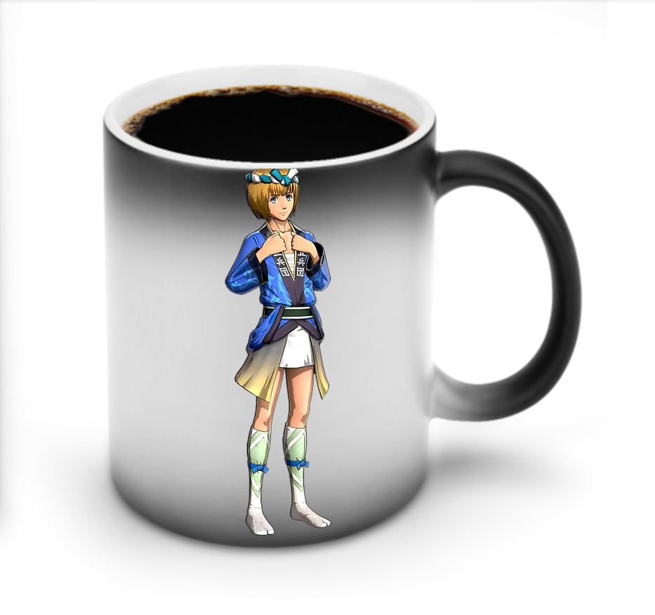 （画像用） 進撃の巨人 アルミン·アルレルト Attack on Titan Armin Arlert 温度変色マグカップ