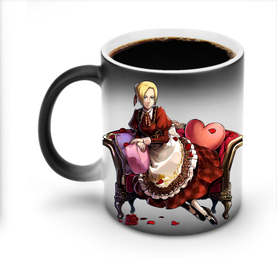 （画像用） 進撃の巨人 アニ・レオンハート Attack on Titan Annie Leonhart 温度変色マグカップ
