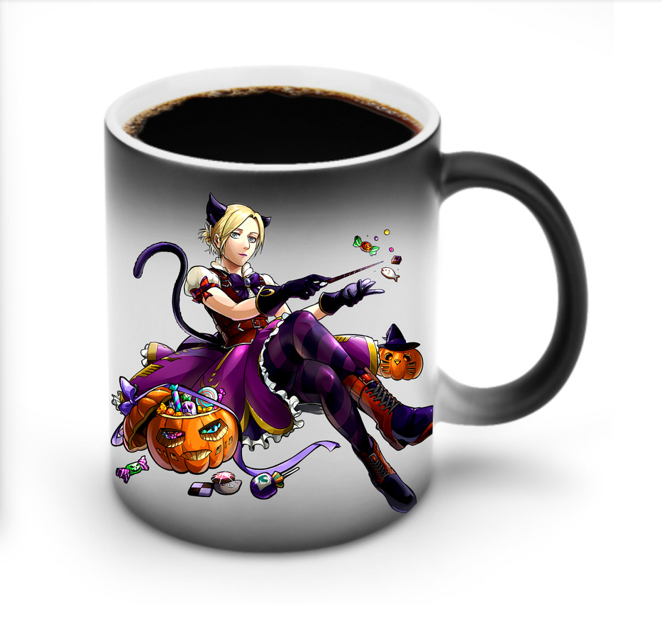 （画像用） 進撃の巨人 アニ・レオンハート Attack on Titan Annie Leonhart 温度変色マグカップ