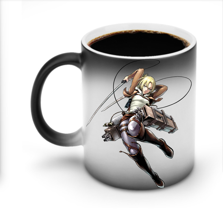 （画像用） 進撃の巨人 アニ・レオンハート Attack on Titan Annie Leonhart 温度変色マグカップ