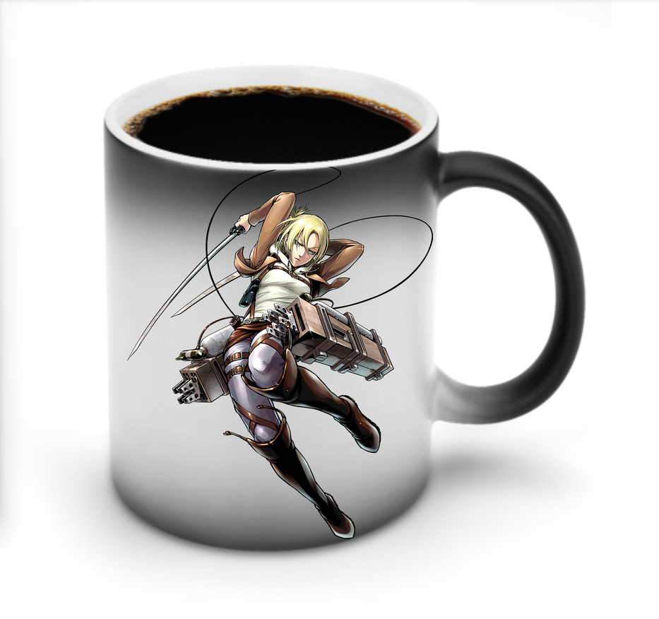 （画像用） 進撃の巨人 アニ・レオンハート Attack on Titan Annie Leonhart 温度変色マグカップ