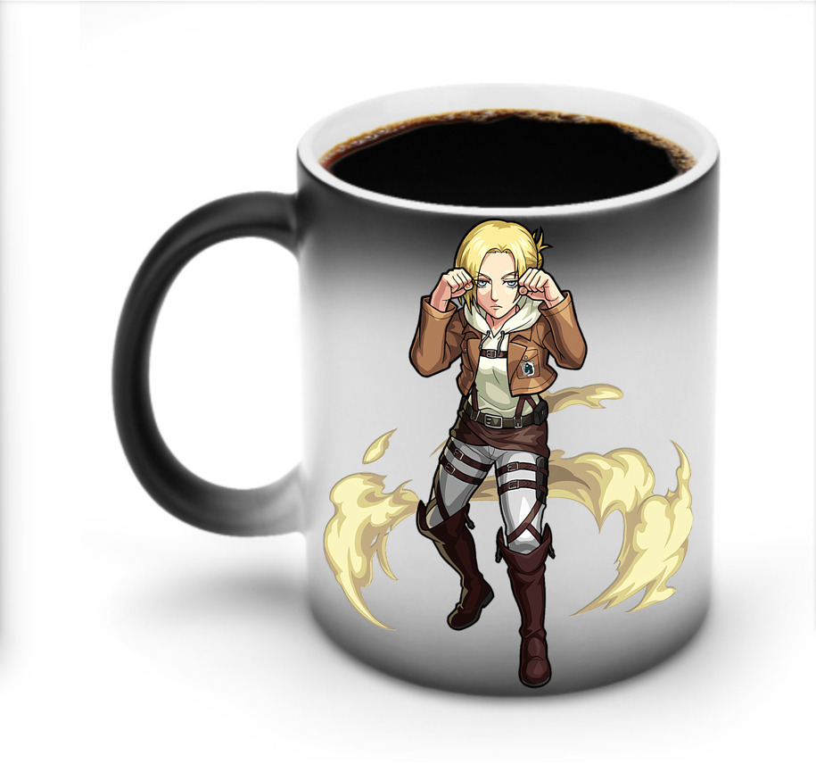 （画像用） 進撃の巨人 アニ・レオンハート Attack on Titan Annie Leonhart 温度変色マグカップ