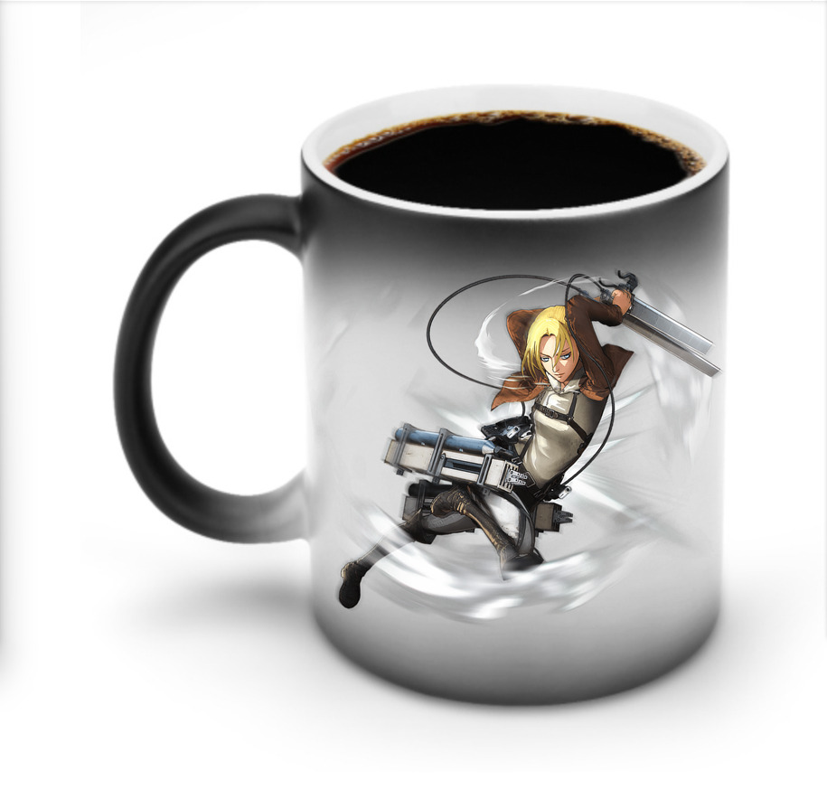 （画像用） 進撃の巨人 アニ・レオンハート Attack on Titan Annie Leonhart 温度変色マグカップ