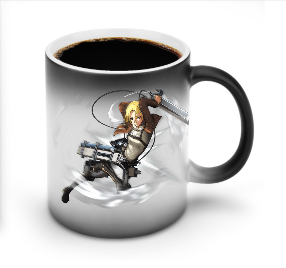（画像用） 進撃の巨人 アニ・レオンハート Attack on Titan Annie Leonhart 温度変色マグカップ