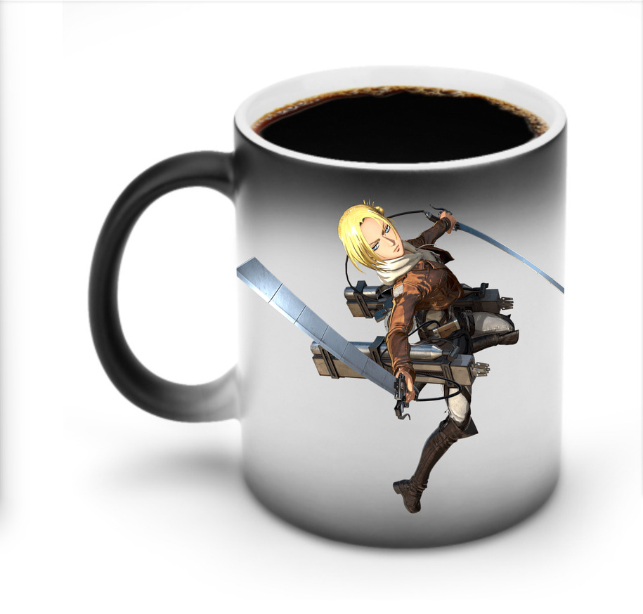 （画像用） 進撃の巨人 アニ・レオンハート Attack on Titan Annie Leonhart 温度変色マグカップ