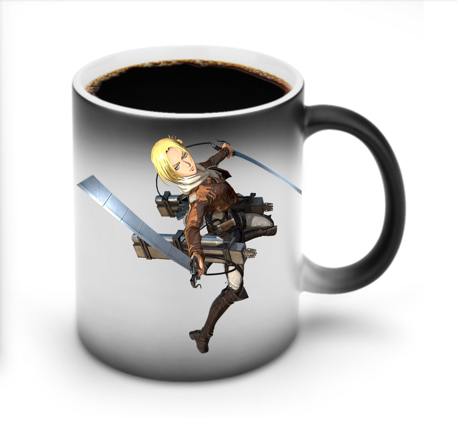 （画像用） 進撃の巨人 アニ・レオンハート Attack on Titan Annie Leonhart 温度変色マグカップ