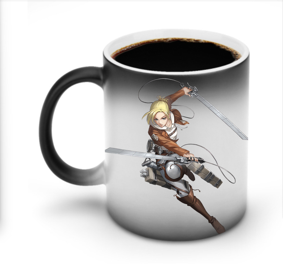 （画像用） 進撃の巨人 アニ・レオンハート Attack on Titan Annie Leonhart 温度変色マグカップ