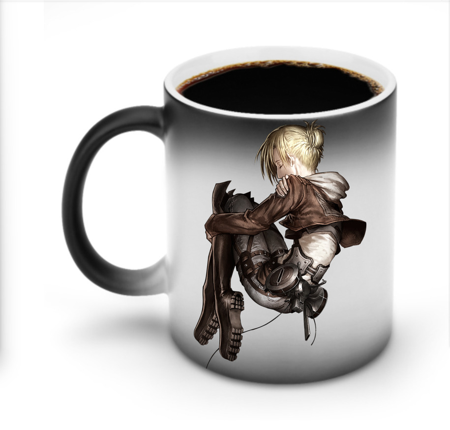 （画像用） 進撃の巨人 アニ・レオンハート Attack on Titan Annie Leonhart 温度変色マグカップ