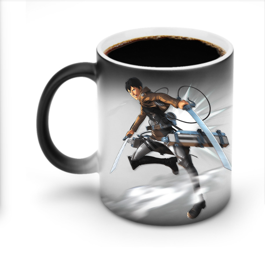 （画像用） 進撃の巨人 ベルトルト・フーバー Attack on Titan Bertholdt Hoover 温度変色マグカップ