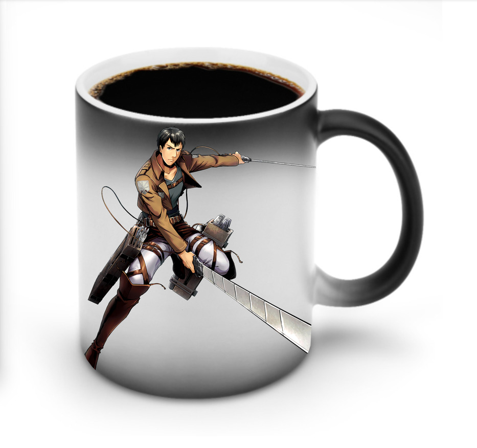 （画像用） 進撃の巨人 ベルトルト・フーバー Attack on Titan Bertholdt Hoover 温度変色マグカップ