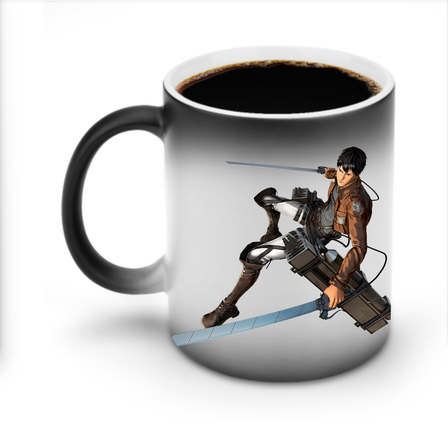 （画像用） 進撃の巨人 ベルトルト・フーバー Attack on Titan Bertholdt Hoover 温度変色マグカップ