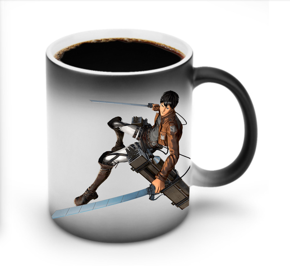 （画像用） 進撃の巨人 ベルトルト・フーバー Attack on Titan Bertholdt Hoover 温度変色マグカップ