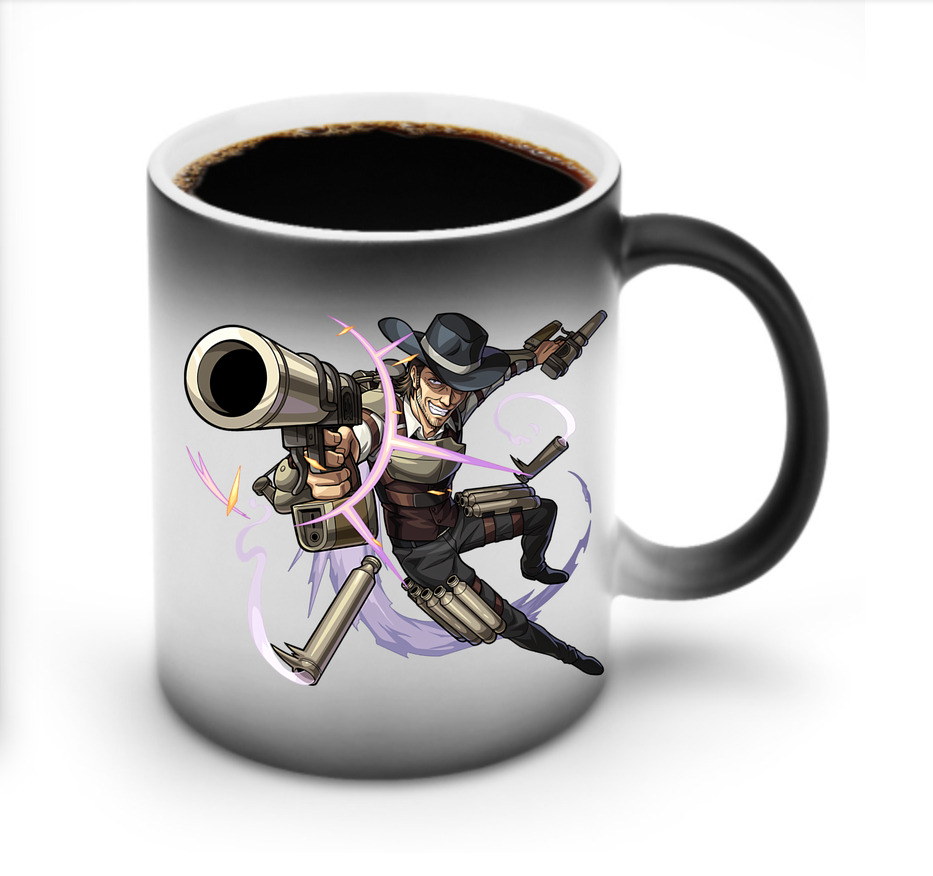 （画像用） 進撃の巨人 ケニー·アッカーマン Attack on Titan Kenny Ackerman 温度変色マグカップ