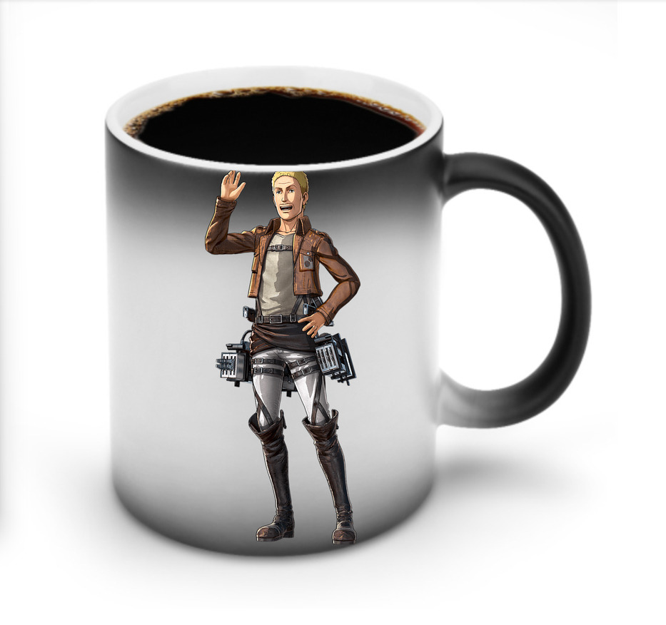 （画像用） 進撃の巨人 ハンネス Attack on Titan Hannes 温度変色マグカップ
