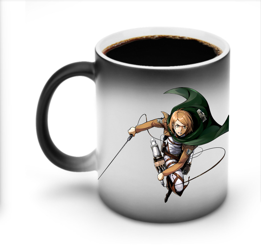 （画像用） 進撃の巨人 ペトラ·ラル Attack on Titan Petra Rall 温度変色マグカップ