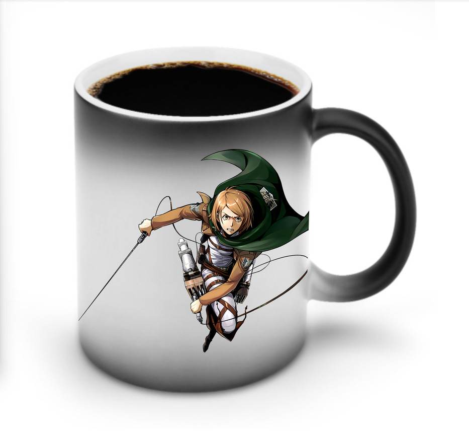 （画像用） 進撃の巨人 ペトラ·ラル Attack on Titan Petra Rall 温度変色マグカップ