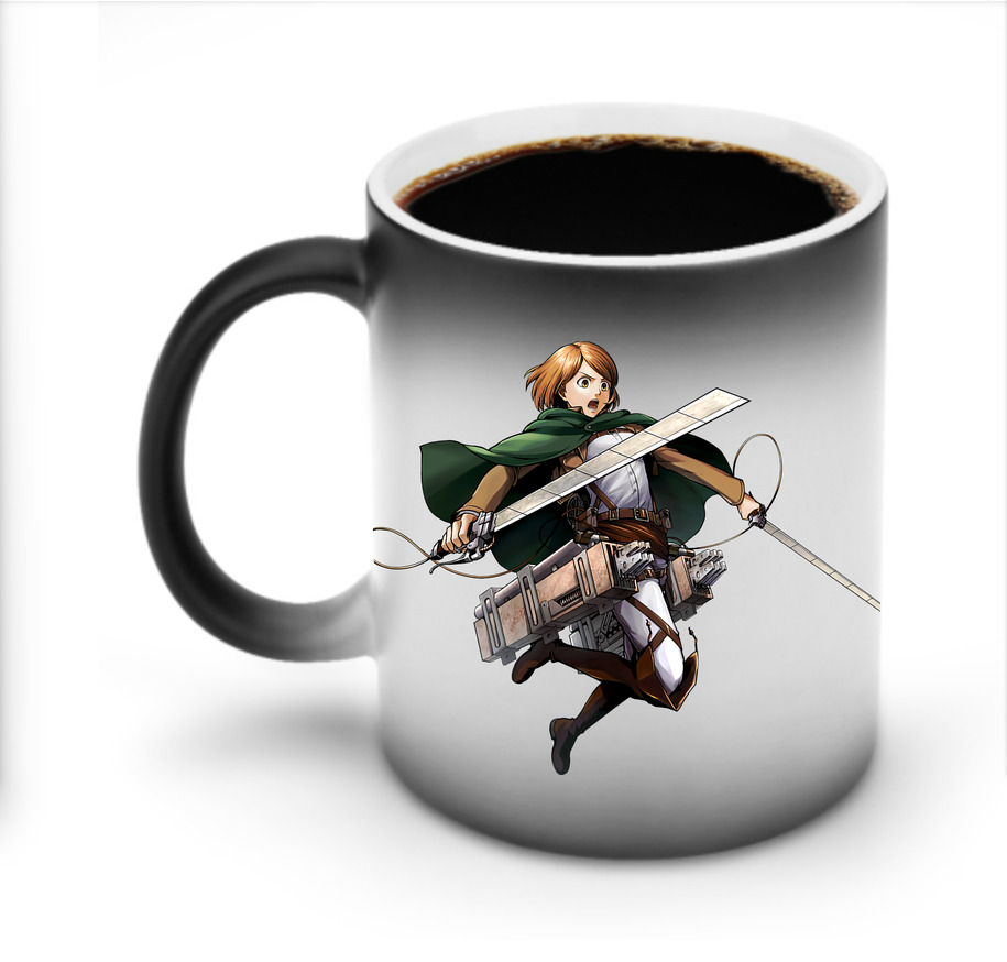 （画像用） 進撃の巨人 ペトラ·ラル Attack on Titan Petra Rall 温度変色マグカップ