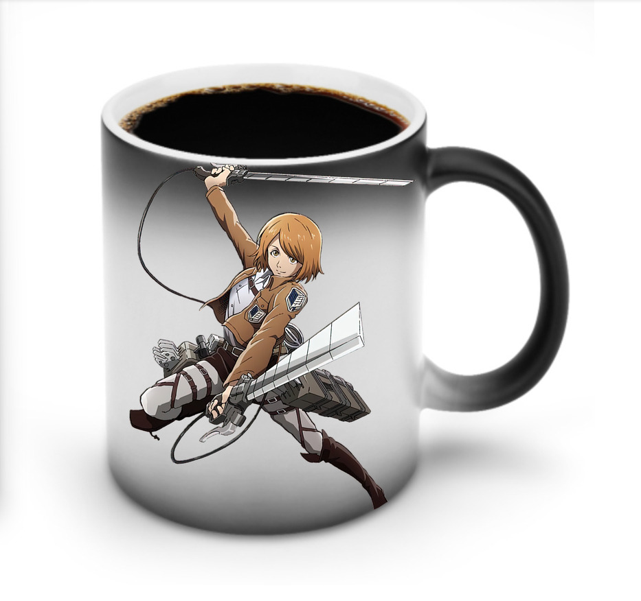 （画像用） 進撃の巨人 ペトラ·ラル Attack on Titan Petra Rall 温度変色マグカップ