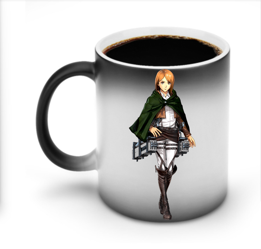 （画像用） 進撃の巨人 ペトラ·ラル Attack on Titan Petra Rall 温度変色マグカップ