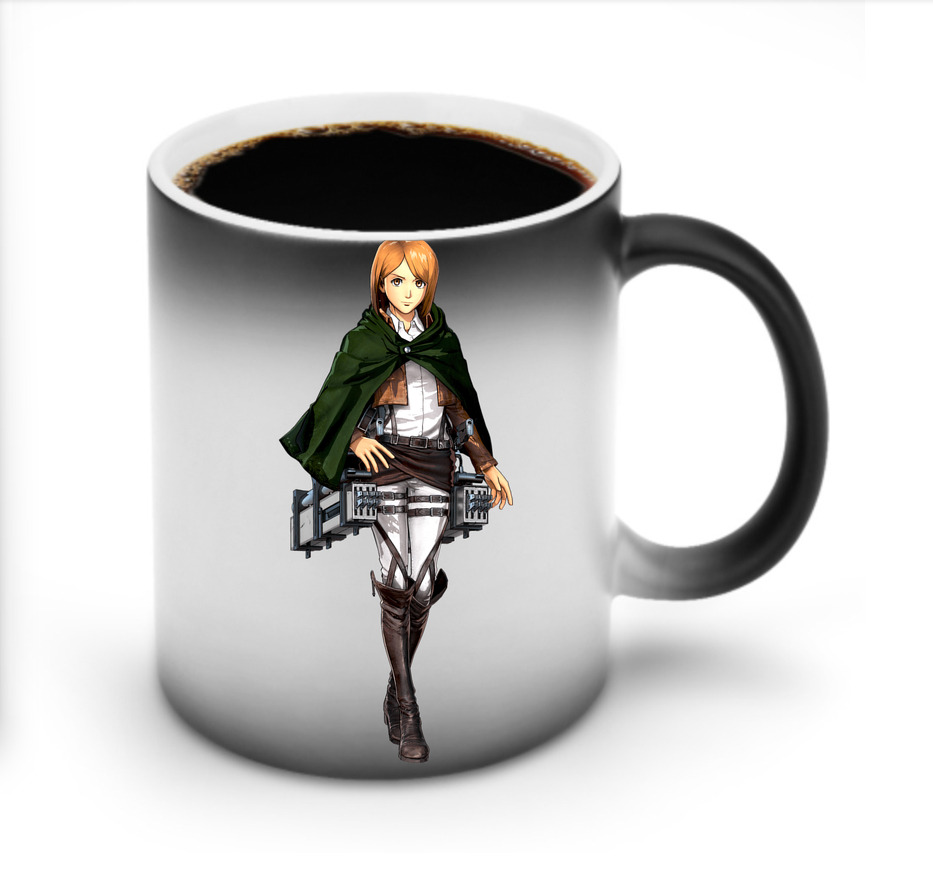 （画像用） 進撃の巨人 ペトラ·ラル Attack on Titan Petra Rall 温度変色マグカップ