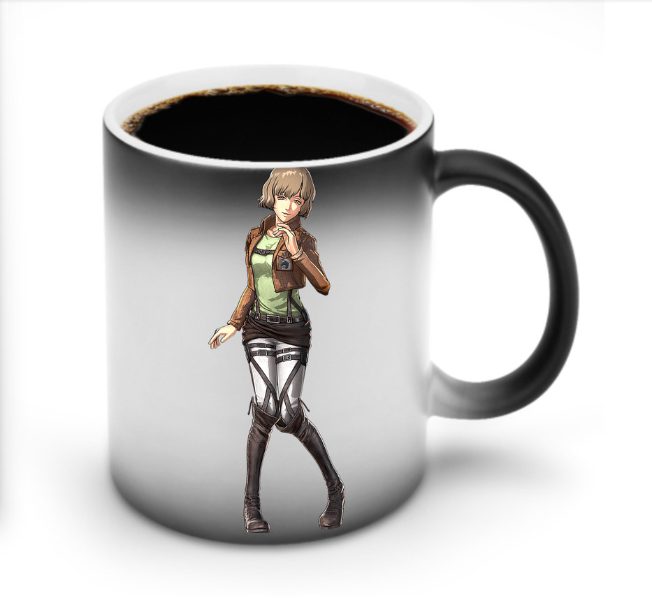 （画像用） 進撃の巨人 ヒツチ Attack on Titan Hitch 温度変色マグカップ