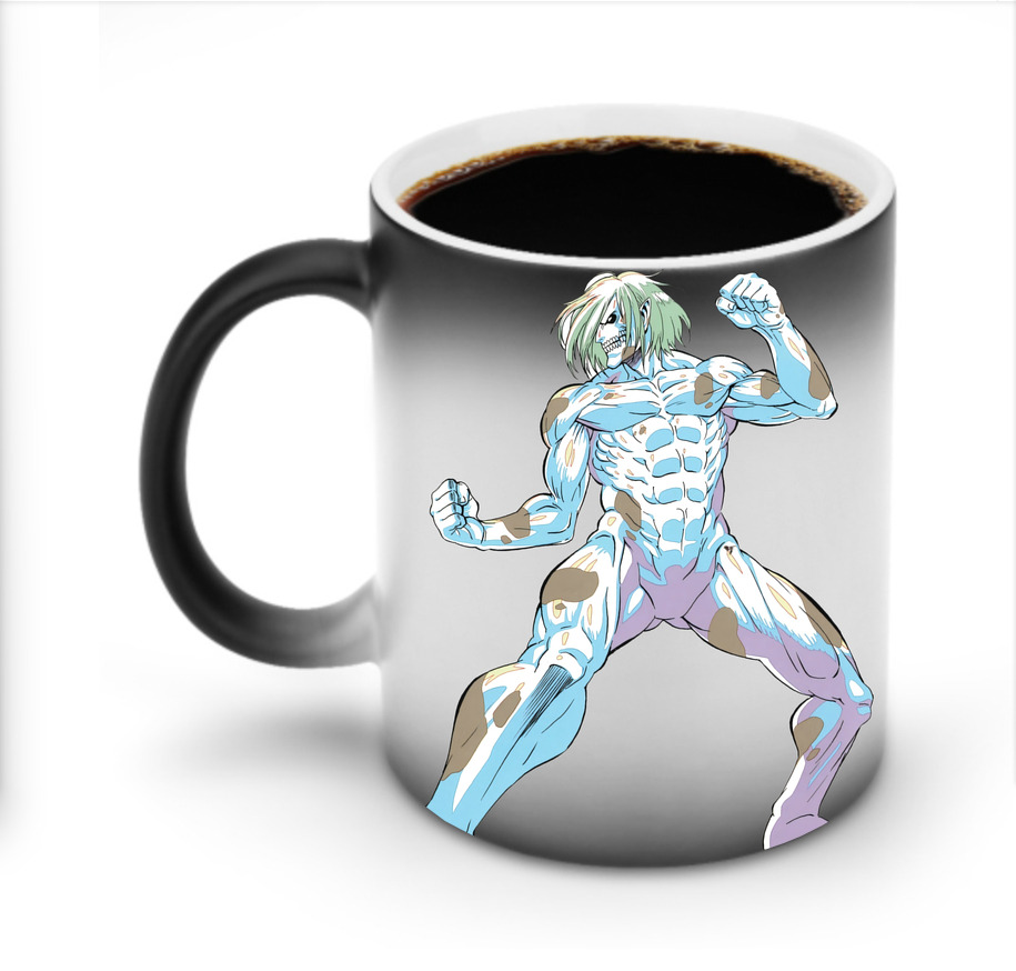 （画像用） 進撃の巨人 Attack on Titan 温度変色マグカップ