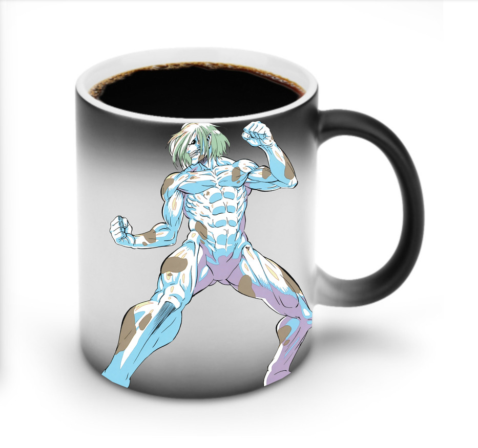 （画像用） 進撃の巨人 Attack on Titan 温度変色マグカップ