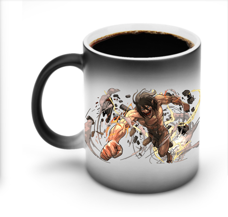 （画像用） 進撃の巨人 Attack on Titan 温度変色マグカップ
