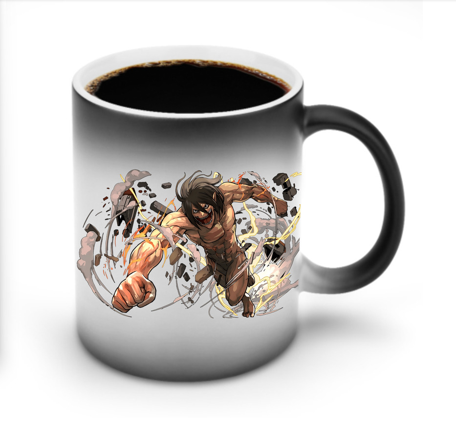 （画像用） 進撃の巨人 Attack on Titan 温度変色マグカップ