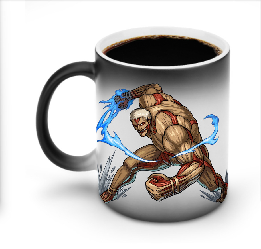 （画像用） 進撃の巨人 Attack on Titan 温度変色マグカップ