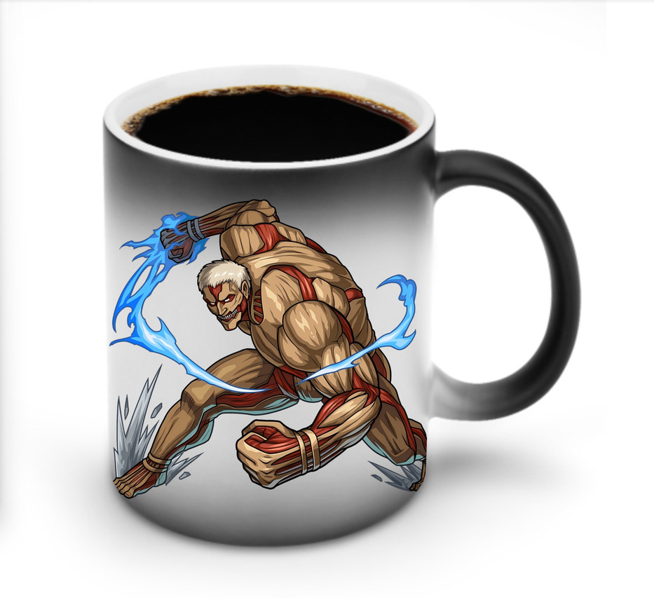 （画像用） 進撃の巨人 Attack on Titan 温度変色マグカップ