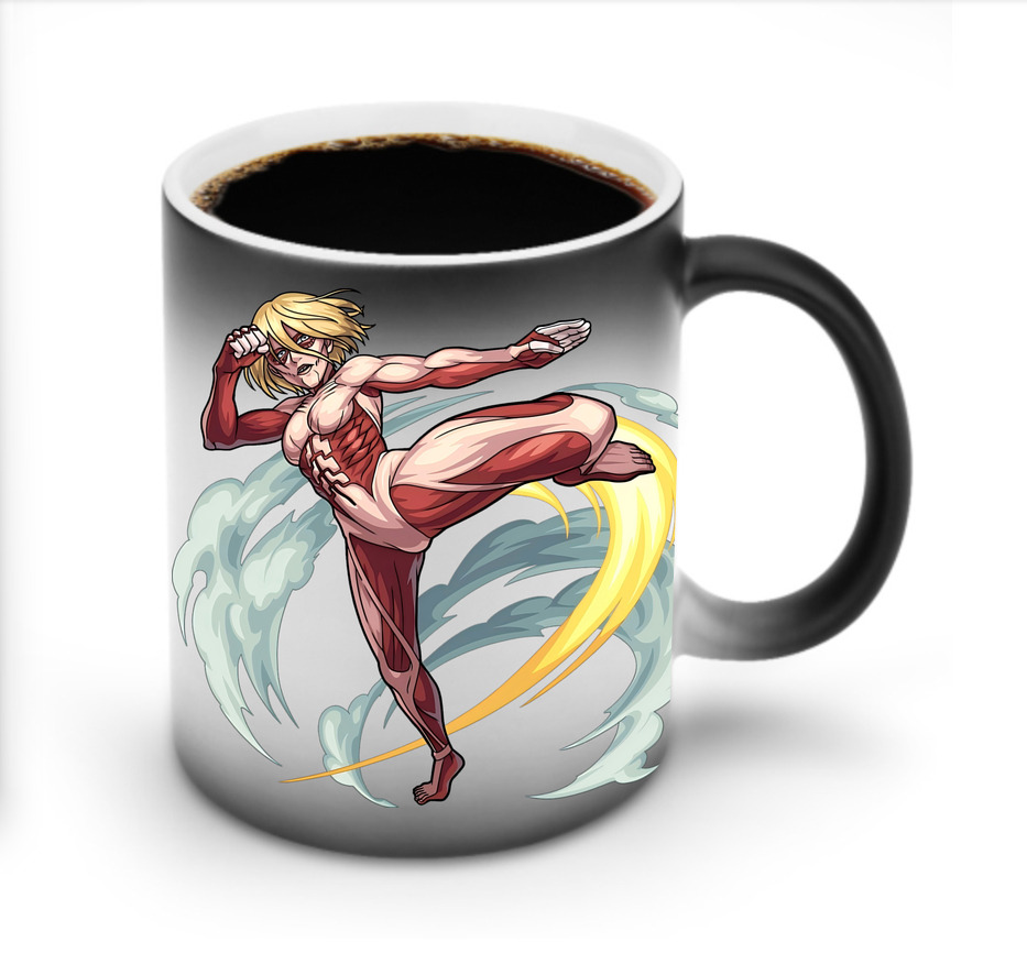 （画像用） 進撃の巨人 Attack on Titan 温度変色マグカップ