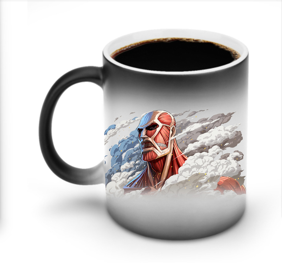 （画像用） 進撃の巨人 Attack on Titan 温度変色マグカップ