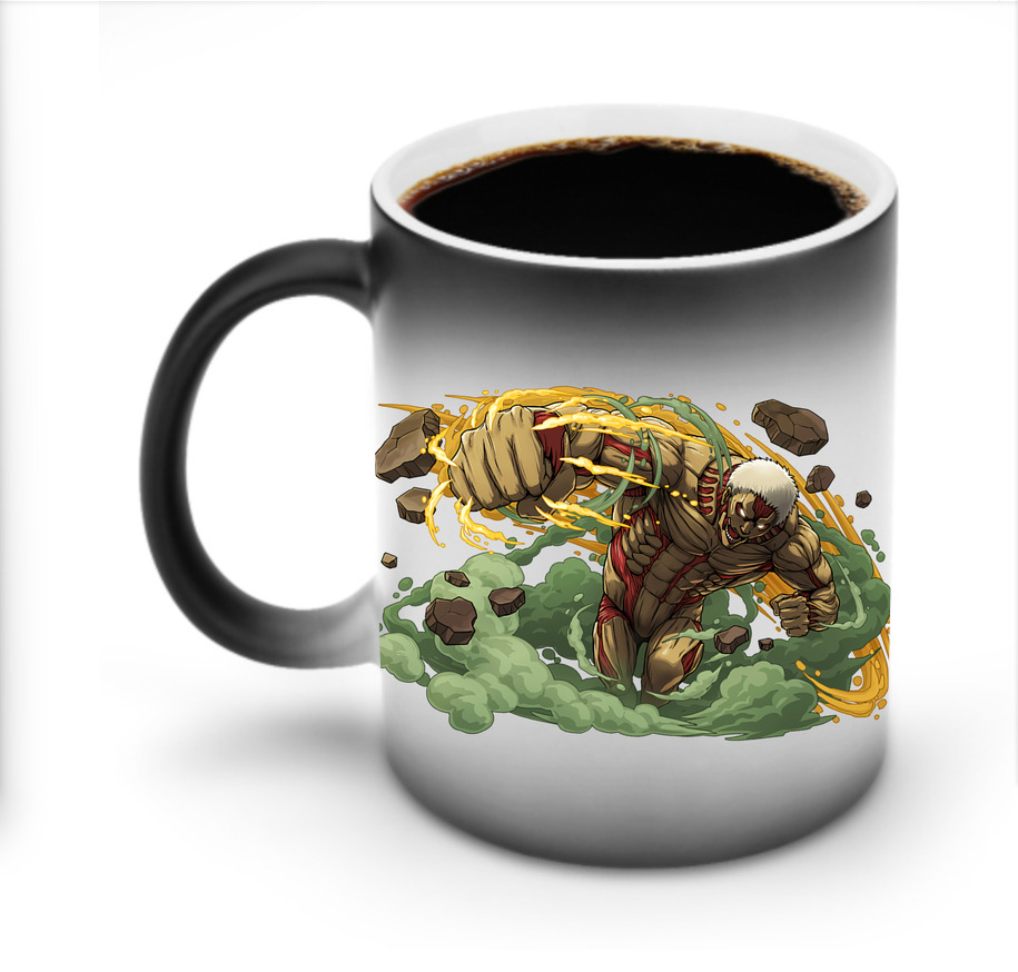 （画像用） 進撃の巨人 Attack on Titan 温度変色マグカップ