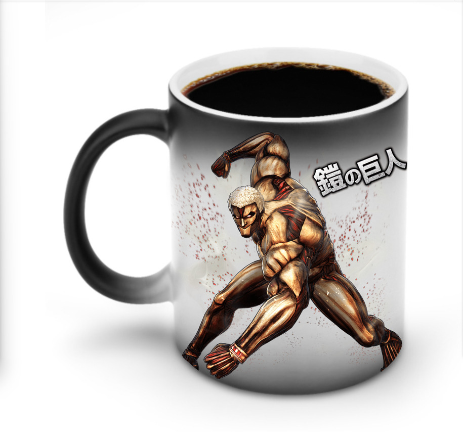 （画像用） 進撃の巨人 Attack on Titan 温度変色マグカップ