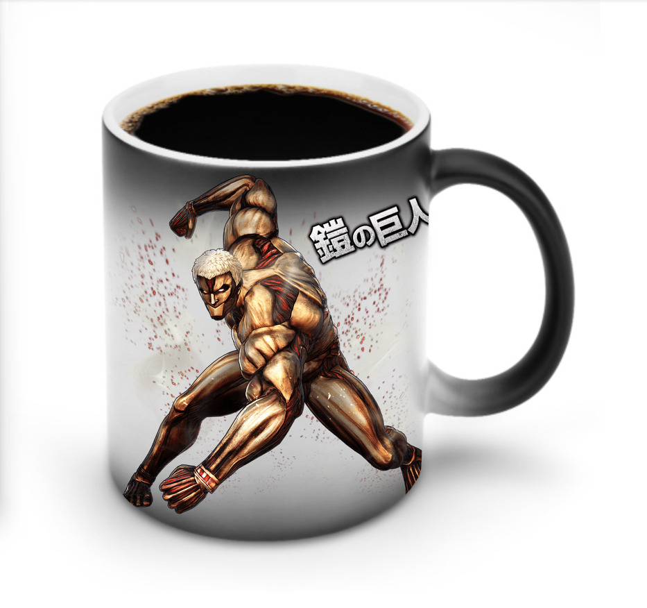 （画像用） 進撃の巨人 Attack on Titan 温度変色マグカップ