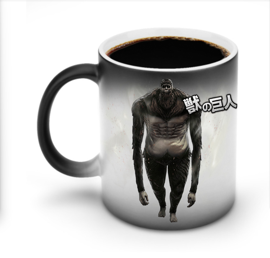 （画像用） 進撃の巨人 Attack on Titan 温度変色マグカップ