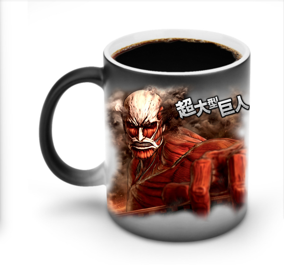 （画像用） 進撃の巨人 Attack on Titan 温度変色マグカップ