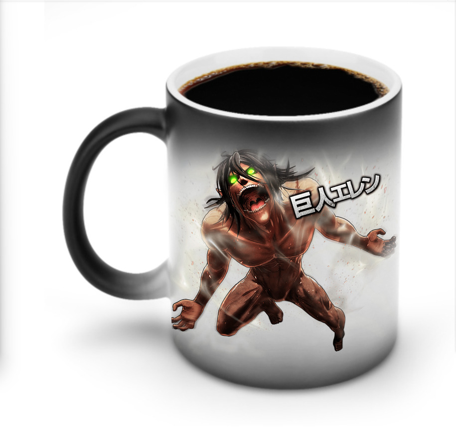 （画像用） 進撃の巨人 Attack on Titan 温度変色マグカップ