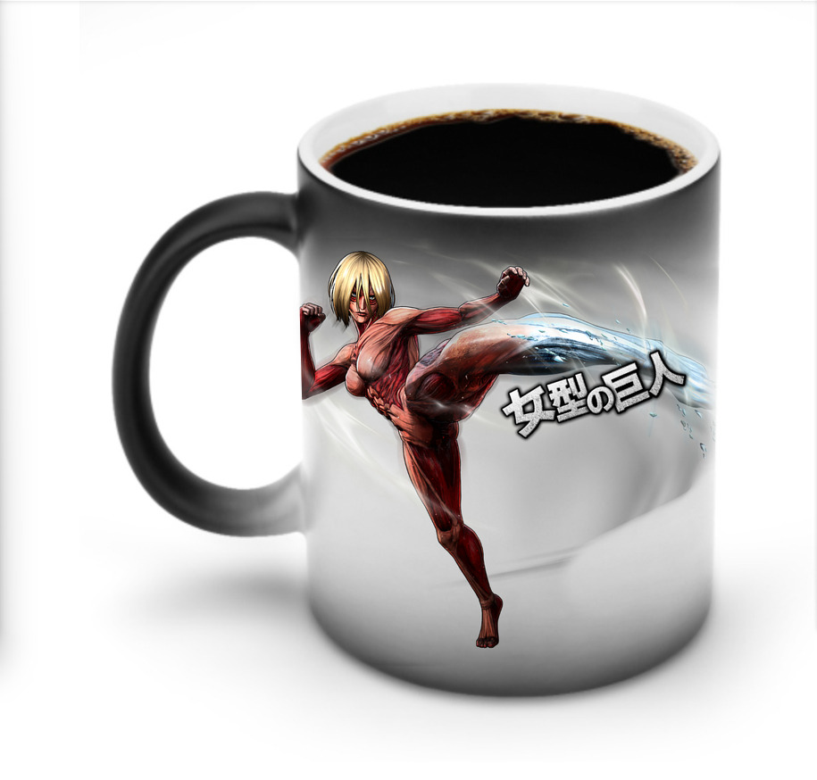 （画像用） 進撃の巨人 Attack on Titan 温度変色マグカップ