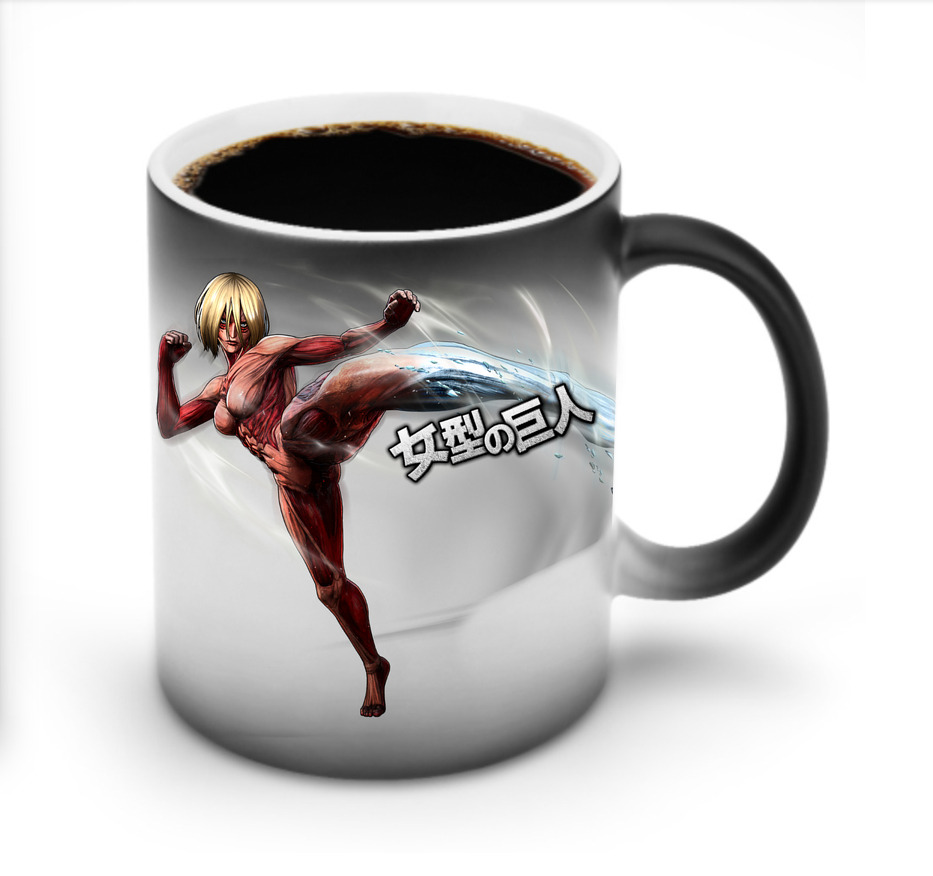 （画像用） 進撃の巨人 Attack on Titan 温度変色マグカップ