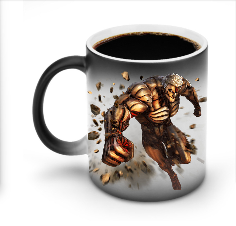 （画像用） 進撃の巨人 Attack on Titan 温度変色マグカップ