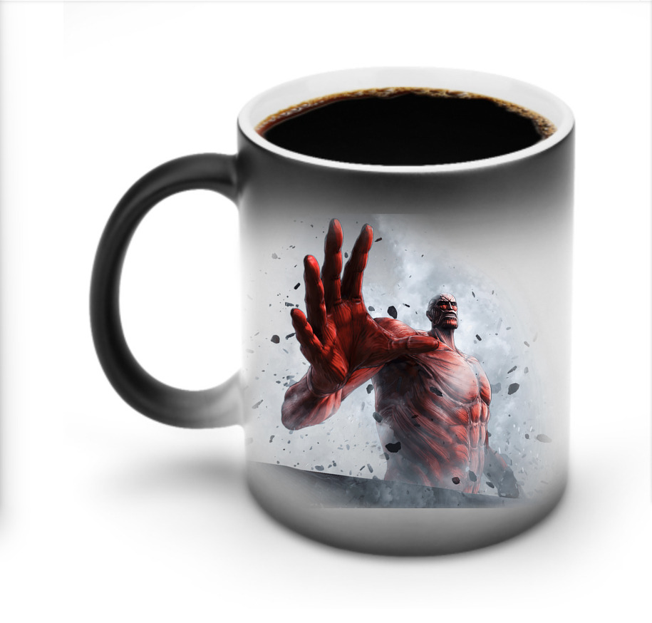 （画像用） 進撃の巨人 Attack on Titan 温度変色マグカップ